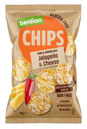 Benlian chips Jalapeño & cheese 50g